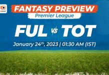 Fulham vs Tottenham Hotspur fantasy preview and prediction