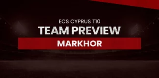 Markhor Team Preview: ECS Cyprus T10, MAR dream11 prediction