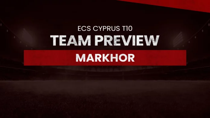 Markhor Team Preview: ECS Cyprus T10, MAR dream11 prediction