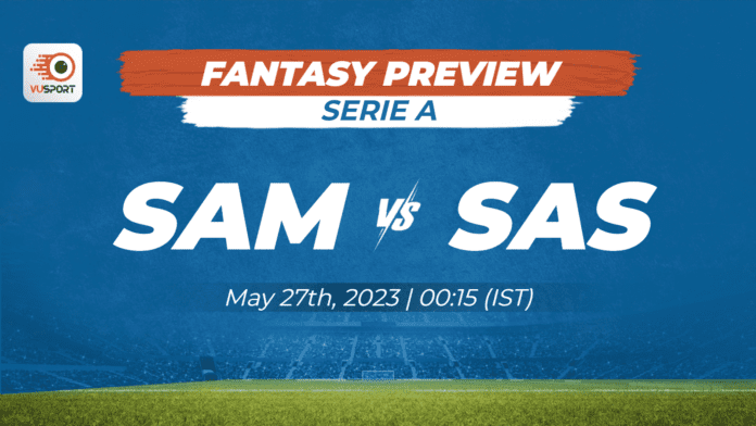 Sampdoria vs Sassuolo Preview: Match Lineup, News & Prediction