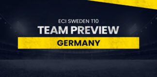 Germany (GER) Team Preview: ECI Sweden T10, SWE vs GER dream11 prediction, GER vs EST dream11 prediction