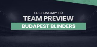 Budapest Blinders (BUB) Team Preview: ECS Hungary, DCC vs BUB dream11 prediction, team preview, cricket, T10, BUB vs REA dream11 prediction