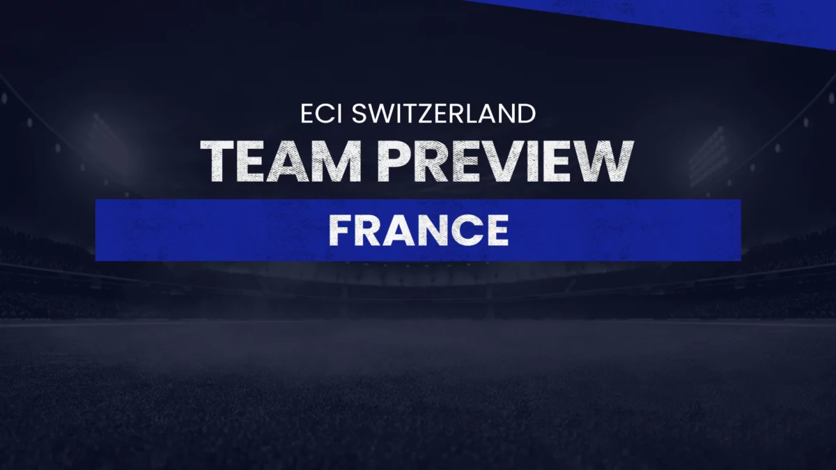 France (FRA) Team Preview: ECI Switzerland, eci switzerland, t10, cricket, fantasy, fantasy preview, fantasy team, dream11, dream11 team, dream11 prediction, CHE vs FRA dream11 prediction, FRA vs LUX dream11 prediction