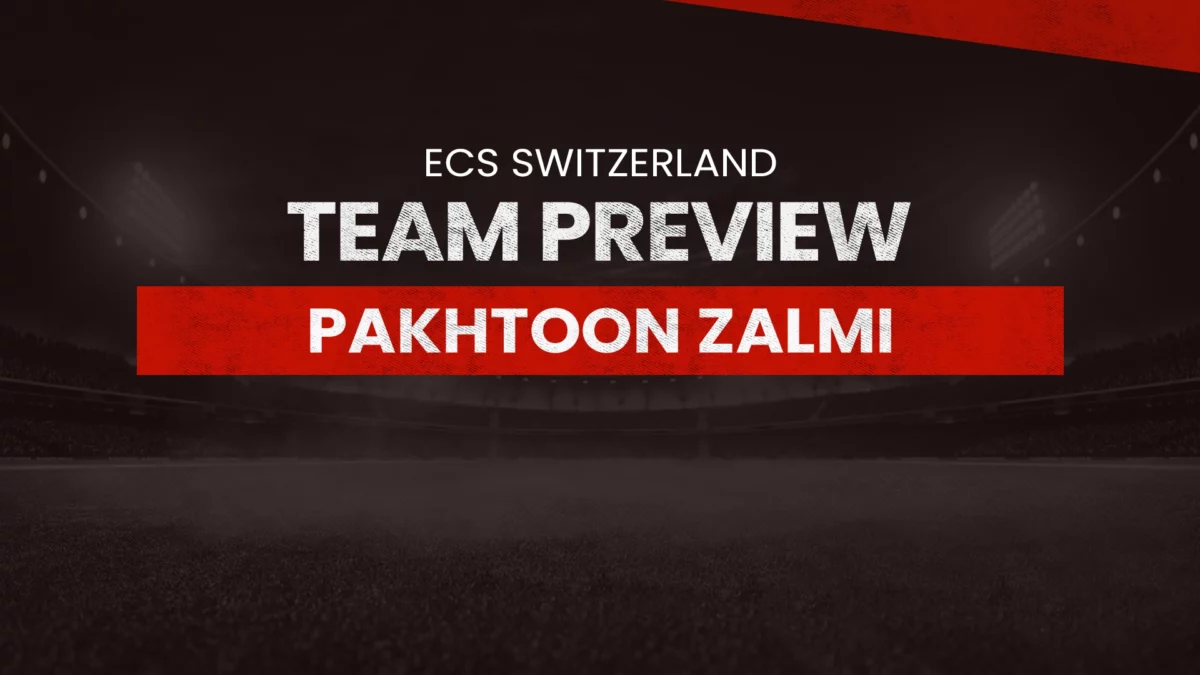 Pakhtoon Zalmi (PKZ) Team Preview: ECS Switzerland, t10, cricket, ecs, ecs switzerland, fantasy, fantasy team, fantasy prediction, dream11, dream11 team, dream11 prediction, ZLS vs PKZ dream11 prediction, ZUCC vs PKZ dream11 prediction