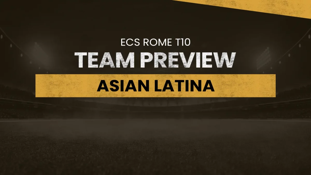 Asian Latina (ASL) Team Preview: ECS Rome T10, cricket, t10, team preview, fantasy, fantasy preview, fantasy prediction, dream11, dream11 prediction, dream11 team, ASL vs RC dream11 prediction, ASL vs RCC dream11 prediction