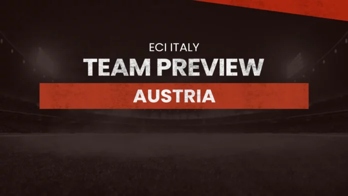 Austria (AUT) Team Preview: ECI Italy T10, ecs, t10, fantasy, fantasy team, fantasy prediction, dream11, dream11 team, dream11 prediction, ITA vs AUT dream11 prediction, AUT vs FIN dream11 prediction