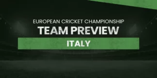 Italy (ITA) Team Preview: European Cricket Championship. ecc, t10, fantasy, fantasy prediction, fantasy preview, dream11, dream11 team, drea11 prediction, ITA vs DEN dream11 prediction