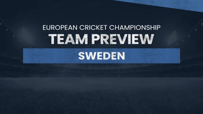 Sweden (SWE) Team Preview: European Cricket Championship, ecc, t10, cricket, fantasy, fantasy prediction, dream11, dream11 prediction, SWE vs SER dream11 prediction